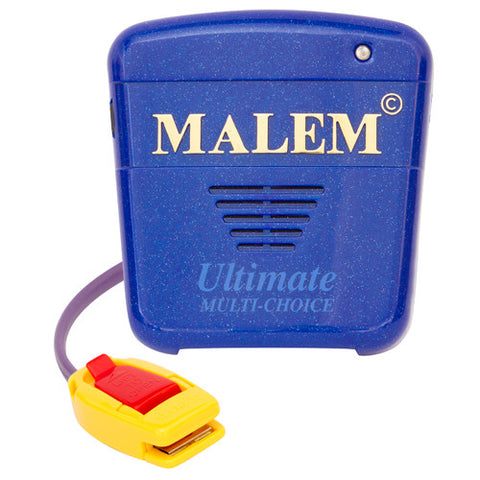 MO17 Blue Malem Wearable Enuresis Bedwetting Alarm front with clip