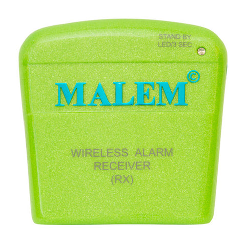 MO12 Green Malem Wireless Enuresis Bedwetting Alarm Receiver front