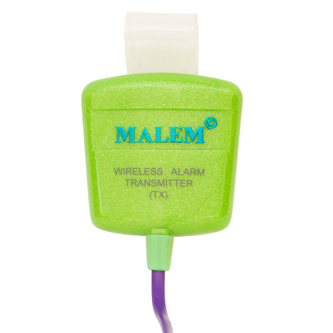 MO12 Green Malem Wireless Enuresis Bedwetting Alarm transmitter front