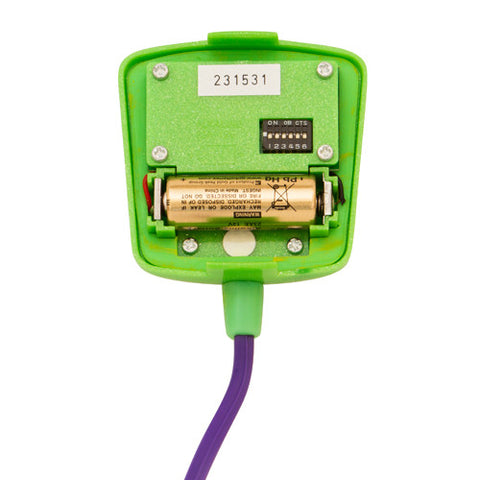 MO12 Green Malem Wireless Enuresis Bedwetting Alarm transmitter back