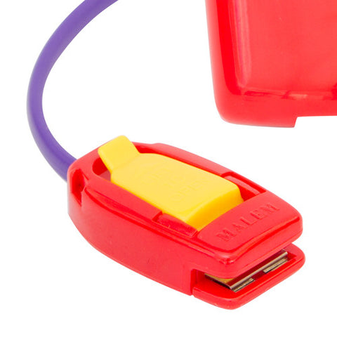 MO3 Red Malem Wearable Enuresis Bedwetting Alarm with closed clip