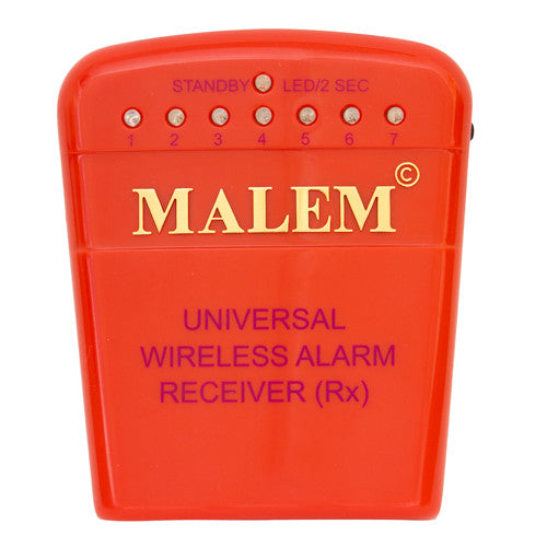 MO15 Red Malem Wireless Enuresis Bedwetting Alarm Receiver front